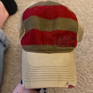 Nightmare of Emo Street fitted hat. M/L